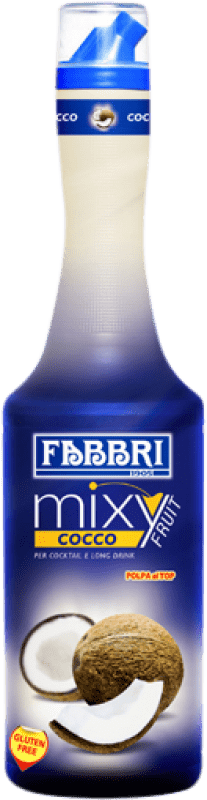 23,95 € Бесплатная доставка | Schnapp Fabbri Mixyfruit Purée de Coco Италия бутылка 1 L Без алкоголя
