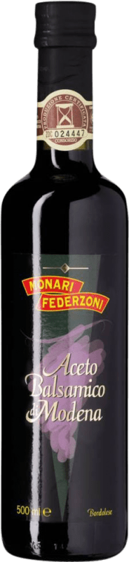 8,95 € Envio grátis | Vinagre Monari Federzoni Balsâmico D.O.C. Modena Itália Garrafa Medium 50 cl