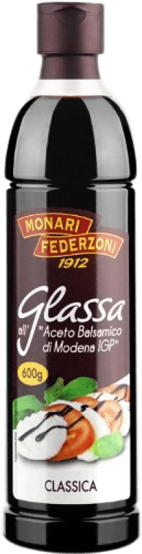 4,95 € Envio grátis | Vinagre Monari Federzoni Glassa Crema Aceto Balsamico Classica D.O.C. Modena Itália Garrafa 60 cl