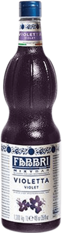 16,95 € Бесплатная доставка | Schnapp Fabbri Sirope Violeta Италия бутылка 1 L Без алкоголя