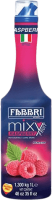 33,95 € Бесплатная доставка | Schnapp Fabbri Puré Frambuesa Италия бутылка 1 L Без алкоголя