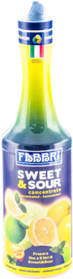 17,95 € Kostenloser Versand | Cocktail Sour Fabbri Sweet — Lieblich Concentrado — Konzentrat Italien 70 cl Lemon — Zitrone, Sweet & Sour — Süßsauer