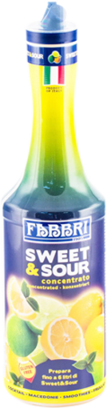 17,95 € 免费送货 | Schnapp Fabbri Sweet & Sour Purée Concentrado de Limón 意大利 瓶子 70 cl