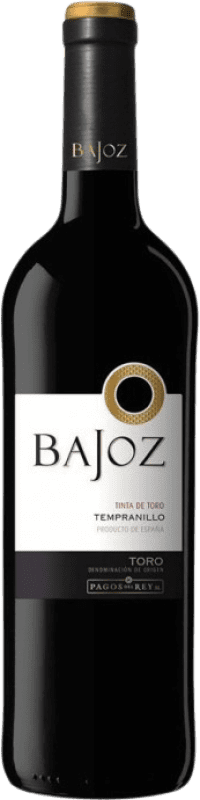 6,95 € Kostenloser Versand | Rotwein Pagos del Rey Bajoz D.O. Toro Kastilien und León Spanien Tempranillo 75 cl