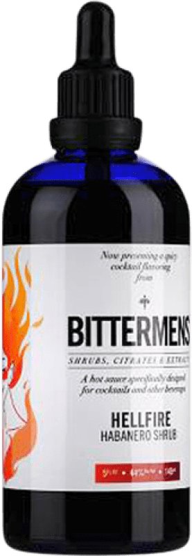 33,95 € Envío gratis | Schnapp Bittermens Hellfire Habanero Shrub Botellín 15 cl