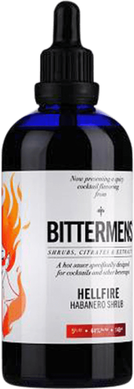 25,95 € Envío gratis | Schnapps Bittermens Hellfire Shrub Estados Unidos Botellín 15 cl Habaneros