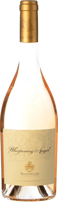 28,95 € Kostenloser Versand | Rosé-Wein Château d'Esclans Whispering Angel Jung A.O.C. Côtes de Provence Burgund Frankreich Syrah, Grenache, Cinsault, Vermentino, Tibouren Flasche 75 cl