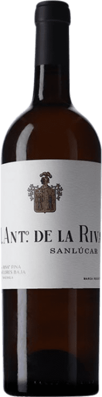 22,95 € Envoi gratuit | Vin Fortifié De la Riva Miraflores Baja D.O. Manzanilla-Sanlúcar de Barrameda Andalousie Espagne Palomino Fino 75 cl