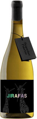 46,95 € Kostenloser Versand | Weißwein Viña Zorzal Pequeñas Puertas Jirafas D.O. Navarra Navarra Spanien Viura Flasche 75 cl