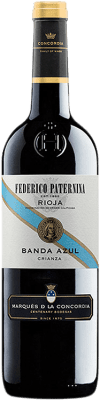 6,95 € Envio grátis | Vinho Tinto Paternina Banda Azul Crianza D.O.Ca. Rioja La Rioja Espanha Tempranillo, Garnacha — Grenache 75 cl