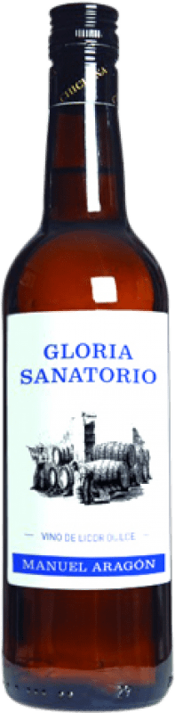 10,95 € Spedizione Gratuita | Vino Liquoroso Manuel Aragón Gloria I.G.P. Vino de la Tierra de Cádiz Andalusia Spagna Moscatel — Moscato 75 cl