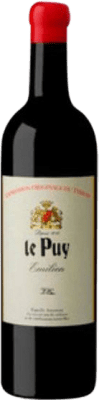55,95 € 免费送货 | 红酒 Château Le Puy Cuvée Emilien A.O.C. Côtes de Bordeaux 波尔多 法国 Merlot, Cabernet Sauvignon 瓶子 75 cl