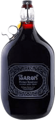 18,95 € Kostenloser Versand | Verstärkter Wein Barón D.O. Jerez-Xérès-Sherry Andalusien Spanien Pedro Ximénez Spezielle Flasche 2 L