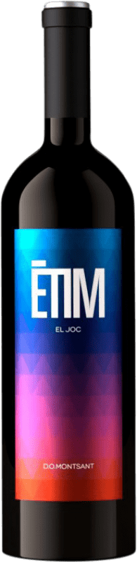 5,95 € Envío gratis | Vino Tinto Falset Marçà Ètim El Joc D.O. Montsant Cataluña España Merlot, Garnacha, Cabernet Sauvignon, Cariñena 75 cl