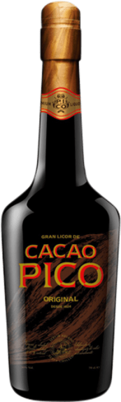 18,95 € Envio grátis | Licores Cacao Pico Garrafa 70 cl