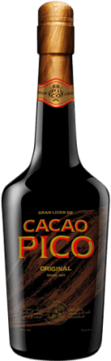 12,95 € Envio grátis | Licores Cacao Pico Garrafa 70 cl