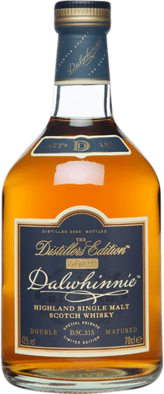 86,95 € 免费送货 | 威士忌单一麦芽威士忌 Dalwhinnie Distillers Edition 苏格兰 英国 瓶子 70 cl