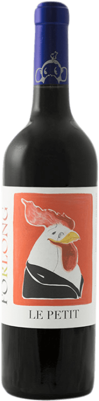 12,95 € Free Shipping | Red wine Forlong Petit Oak I.G.P. Vino de la Tierra de Cádiz Andalusia Spain Merlot, Syrah, Tintilla de Rota Bottle 75 cl