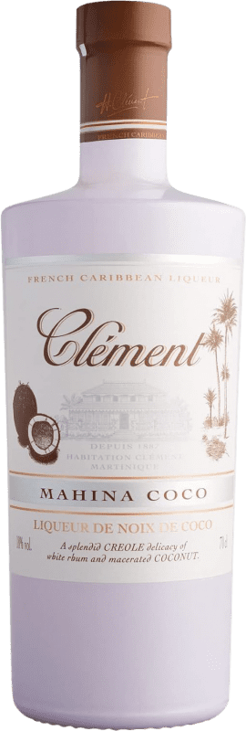 29,95 € Envoi gratuit | Schnaps Clément Mahina Coco Martinique Bouteille 70 cl