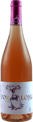 12,95 € Free Shipping | Rosé wine Forlong Rosado Ecológico Young I.G.P. Vino de la Tierra de Cádiz Andalusia Spain Bottle 75 cl
