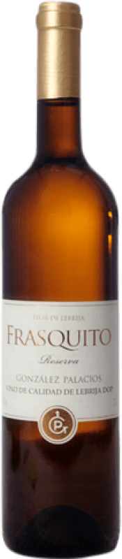 15,95 € Kostenloser Versand | Verstärkter Wein González Palacios Frasquito en Rama Reserve Andalusien Spanien Palomino Fino Flasche 75 cl