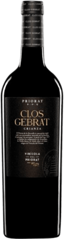 18,95 € Free Shipping | Red wine Vinícola del Priorat Clos Gebrat Aged D.O.Ca. Priorat Catalonia Spain Cabernet Sauvignon, Grenache Tintorera, Carignan Bottle 75 cl