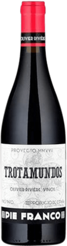 36,95 € Free Shipping | Red Wine Olivier Rivière Trotamundos Pie Franco Crianza — Aged D.O. Toro Castilla y León Spain Tempranillo Bottle 75 cl