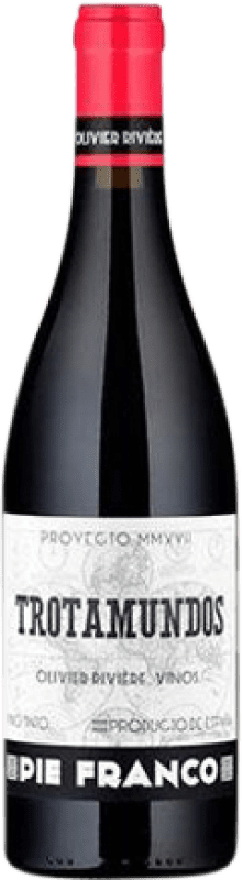 35,95 € Free Shipping | Red wine Olivier Rivière Trotamundos Pie Franco Crianza D.O. Toro Castilla y León Spain Tempranillo Bottle 75 cl