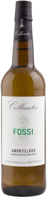 21,95 € Free Shipping | Fortified wine Primitivo Collantes Amontillado Fino Fossi D.O. Jerez-Xérès-Sherry Andalusia Spain Palomino Fino Bottle 75 cl