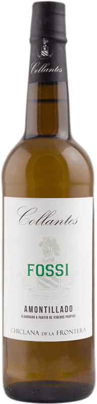21,95 € Free Shipping | Fortified wine Primitivo Collantes Amontillado Fino Fossi D.O. Jerez-Xérès-Sherry Andalusia Spain Palomino Fino Bottle 75 cl