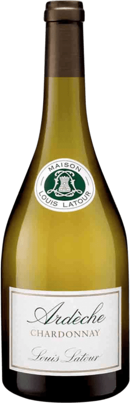 31,95 € Бесплатная доставка | Белое вино Louis Latour Ardèche A.O.C. Bourgogne Бургундия Франция Chardonnay — Шардоне Бутылка Магнум 1,5 L