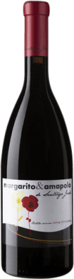 29,95 € Free Shipping | Red wine Santiago Jordi Margarito & Amapolo Aged I.G.P. Vino de la Tierra de Cádiz Andalusia Spain Petit Verdot, Tintilla de Rota Bottle 75 cl