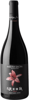 18,95 € Free Shipping | Red wine Santiago Jordi Flor de un Día Oak D.O. Ribeira Sacra Galicia Spain Mencía Bottle 75 cl