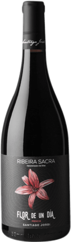 18,95 € Free Shipping | Red wine Santiago Jordi Flor de un Día Oak D.O. Ribeira Sacra Galicia Spain Mencía Bottle 75 cl