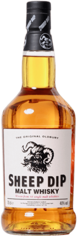 29,95 € Spedizione Gratuita | Whisky Blended Spencerfield Sheep Dip Malt Scozia Regno Unito Bottiglia 70 cl