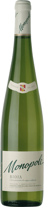 7,95 € Free Shipping | White wine Norte de España - CVNE Monopole Blanc D.O.Ca. Rioja The Rioja Spain Viura Bottle 75 cl