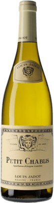 32,95 € Envio grátis | Vinho branco Louis Jadot Petit Chablis Blanc A.O.C. Bourgogne Borgonha França Chardonnay Garrafa 75 cl
