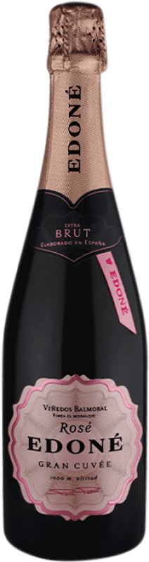 22,95 € Envoi gratuit | Vin Mousseux Rosé Balmoral Edoné Grande Cuvée, Rosé I.G.P. Vino de la Tierra de Castilla Castilla La Mancha Espagne Tempranillo, Syrah Bouteille 75 cl