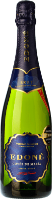 9,95 € Envio grátis | Espumante branco Balmoral Edoné Cuvée de María I.G.P. Vino de la Tierra de Castilla Castela-Mancha Espanha Chardonnay Garrafa 75 cl