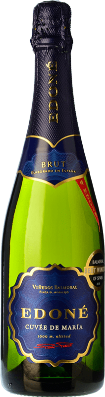 9,95 € Envoi gratuit | Blanc mousseux Balmoral Edoné Cuvée de María I.G.P. Vino de la Tierra de Castilla Castilla La Mancha Espagne Chardonnay Bouteille 75 cl