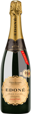 38,95 € 免费送货 | 白起泡酒 Balmoral Edoné Gran Cuvée I.G.P. Vino de la Tierra de Castilla 卡斯蒂利亚 - 拉曼恰 西班牙 Pinot Black, Chardonnay 瓶子 Magnum 1,5 L