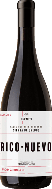 15,95 € 免费送货 | 红酒 Rico Nuevo Viticultores D.O.P. Cebreros 卡斯蒂利亚莱昂 西班牙 Grenache Tintorera 瓶子 75 cl