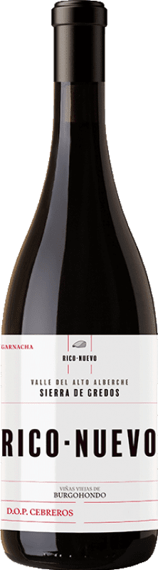 10,95 € Spedizione Gratuita | Vino Rosso Rico Nuevo Viticultores D.O.P. Cebreros Castilla y León Spagna Garnacha — Grenache 75 cl