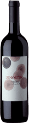 13,95 € Kostenloser Versand | Rotwein Podere Il Castellaccio Dinostro I.G.T. Toscana Toskana Italien Sangiovese Flasche 75 cl