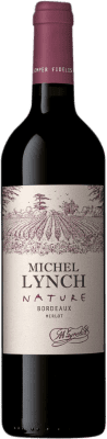 13,95 € Envio grátis | Vinho tinto Michel Lynch Nature Rouge A.O.C. Bordeaux Bordeaux França Merlot Garrafa 75 cl