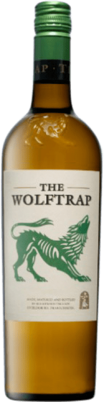 7,95 € 免费送货 | 白酒 Boekenhoutskloof The Wolftrap White Blend W.O. Swartland Coastal Region 南非 Grenache White, Viognier, Chenin White 瓶子 75 cl