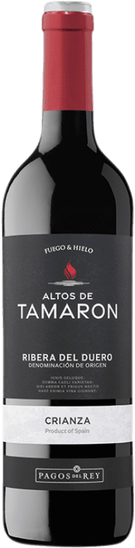 8,95 € Бесплатная доставка | Красное вино Pagos del Rey Altos de Tamarón старения D.O. Ribera del Duero Кастилия-Леон Испания Tempranillo бутылка 75 cl