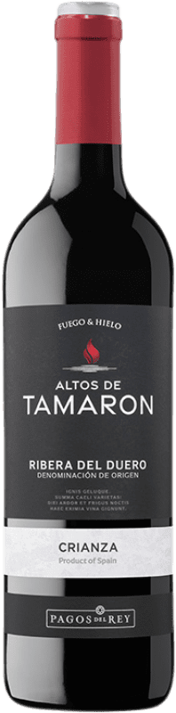 8,95 € Spedizione Gratuita | Vino rosso Pagos del Rey Altos de Tamarón Crianza D.O. Ribera del Duero Castilla y León Spagna Tempranillo Bottiglia 75 cl