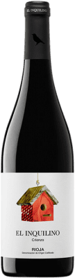13,95 € Spedizione Gratuita | Vino rosso Viña Zorzal El Inquilino Crianza D.O.Ca. Rioja La Rioja Spagna Tempranillo, Grenache Tintorera Bottiglia 75 cl