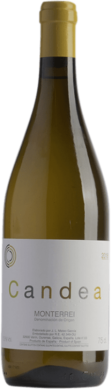 19,95 € Envío gratis | Vino blanco Quinta da Muradella Candea Blanco D.O. Monterrei Galicia España Treixadura, Doña Blanca Botella 75 cl